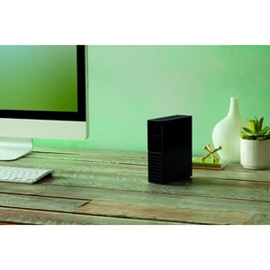 WD My Book WDBBGB0120HBK 12 TB Desktop Hard Drive - External - SATA (SATA/600) - Black - USB 3.0 Micro-B - 256-bit Encrypt