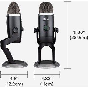 Blue Yeti Nano Wired Condenser Microphone 20 Hz to 20 kHz Cardioid