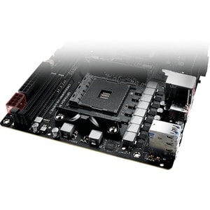 Asus ROG Crosshair VIII Impact Desktop Motherboard - AMD X570 Chipset - Socket AM4 - Mini DTX - 64 GB DDR4 SDRAM Maximum R