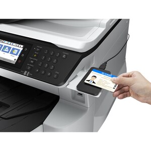 Epson WorkForce Pro WF-C8690DTWFC Wireless Inkjet Multifunction Printer - Colour - Copier/Fax/Printer/Scanner - 35 ppm Mon
