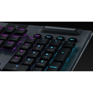 Tastiera gaming Logitech G915Wireless Connettività - USB Interfaccia - Inglese (US) - Nero - Meccanico Keyswitch - Bluetoo
