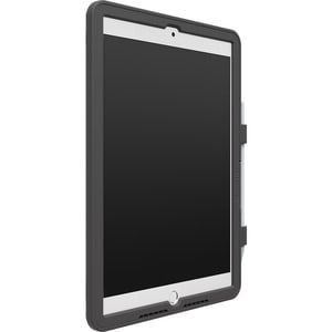 OtterBox UnlimitEd Case for Apple iPad (7th Generation) Tablet - Clear, Grey - Synthetic Rubber, Polycarbonate, Polyurethane
