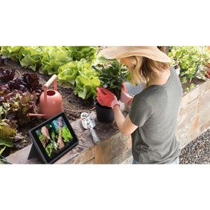 Logitech Rugged Folio Keyboard/Cover Case (Folio) for 25.9 cm (10.2") Apple iPad (7th Generation) Tablet - Graphite - Drop