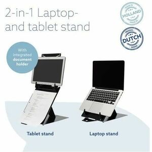 R-Go R-Go Riser Höhenverstellbar Notebook-Ständer - Bildschirmgröße: 25,4 cm (10 Zoll) bis 55,9 cm (22 Zoll) - 5 kg Tragfä