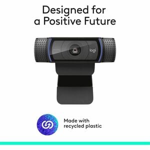 WEBCAM LOGITECH FULL HD 1080P C920S PRETO W
