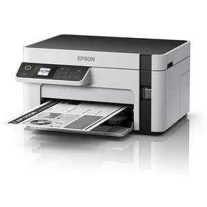 Epson ET-M2120 Wireless EcoTank Inkjet Multifunction Printer - Monochrome - Copier/Printer/Scanner - 32 ppm Mono Print - 1