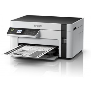 Epson ET-M2120 Wireless EcoTank Inkjet Multifunction Printer - Monochrome - Copier/Printer/Scanner - 32 ppm Mono Print - 1