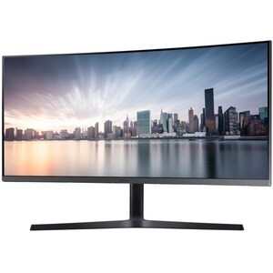 Samsung C34H890WGN 34" WQHD Curved Screen LCD Monitor - 21:9 - Silver - TAA Compliant - 34" (863.60 mm) Class - Vertical A