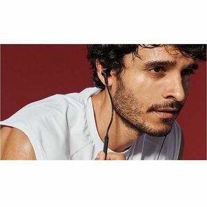 Belkin SOUNDFORM Wired Earbud Stereo Earset - Black - Binaural - In-ear - 121.9 cm Cable - USB Type C