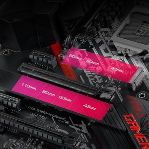 Asus ROG Strix B460-H GAMING Desktop Motherboard - Intel B460 Chipset - Socket LGA-1200 - Intel Optane Memory Ready - ATX 