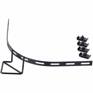 Eaton Tripp Lite Series Arc Buffer Link Span Kit for Wire Mesh Cable Trays (2 in. tall) - Elbow - Black Powder Coat - Metal