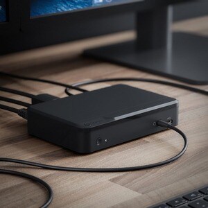 Universal Dock dual Display docking station HD monitors USB-C and USB-A devices