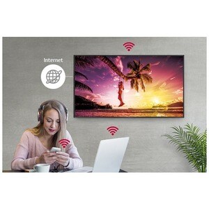 LG 65UL3G-B 165.1 cm (65") LCD Digital Signage Display - 3840 x 2160 - LED - 400 cd/m² - 2160p - USB - HDMI - Serial - Wir