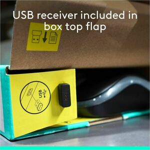 Logitech MK295 Silent Wireless Combo - USB Wireless Wi-Fi/RF - Graphite - USB Wireless Wi-Fi Mouse - Optical - Graphite - 