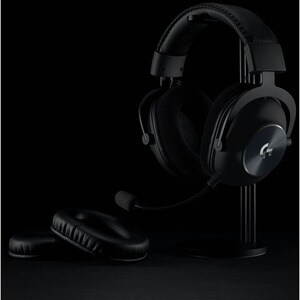 Logitech PRO X Sem fios Headset Estéreo Auscultadores para gaming - Preto - Binaural - Circum-auditivo - 1500 cm - 32 Ohm 