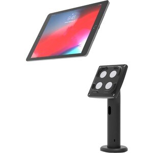 Compulocks Universal Tablet Magnetic Counter Stand with Cable Lock Black - Universal Mounting Options, Snap on\off for Ful