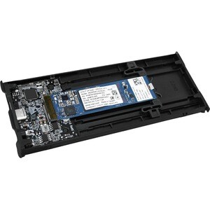 Icy Dock ICYNano MB861U31-1M2B Drive Enclosure PCI Express NVMe, M.2 - USB 3.2 (Gen 2) Type C Host Interface External - Bl