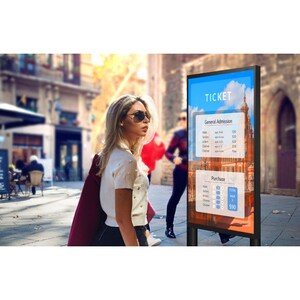 LG 55XE4F Digital Signage Display - 55" LCD - 1920 x 1080 - Direct LED - 4000 cd/m² - 1080p - HDMI - USB - SerialEthernet 