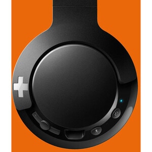 Philips BASS+ SHB3075BK/00 Wireless Over-the-head Stereo Headset - Black - Binaural - Supra-aural - 1000 cm - Bluetooth - 