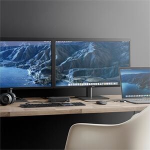 UNIVERSAL TWIN HD PRO DOCKING STATION USB-C & USB-A SUITABLE W/PD