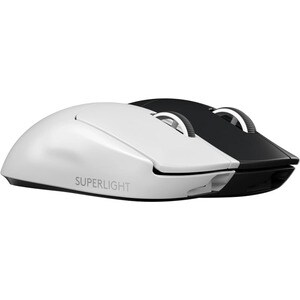 Logitech PRO X SUPERLIGHT Gaming Mouse - USB - 5 Button(s) - White - Wireless - 25400 dpi