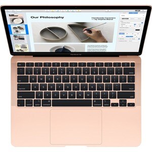 Apple MacBook Air 13" Notebook - WQXGA - 2560 x 1600 - Apple M1 Octa-core (8 Core) - 16 GB Total RAM - 1 TB SSD - Gold - A