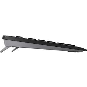 CHERRY STREAM DESKTOP Tastatur & Maus - Deutsch - Kabellos USB, Schwarz - Maus, Optische, Kabellos, USB, 2400 dpi Bewegung