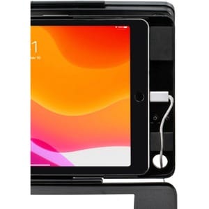 CTA Digital Security Dual-Tablet Kiosk Stand for iPad Air 3 (2019), iPad Pro 10.5 and iPad 10.2 Gen 7th/ 8th/ 9th, Black -