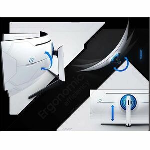 Samsung Odyssey G9 C49G95TSSL 49" Class Dual Quad HD (DQHD) Curved Screen Gaming LED Monitor - 32:9 - Black - 124.5 cm (49