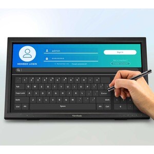 ViewSonic TD2223 22" Class LCD Touchscreen Monitor - 16:9 - 5 ms - 55.9 cm (22") Viewable - Infrared - 10 Point(s) Multi-t