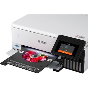 Epson ET-8500 Inkjet Multifunction Printer-Color-Copier/Scanner-5760x1440 dpi Print-Automatic Duplex Print-100 sheets Inpu