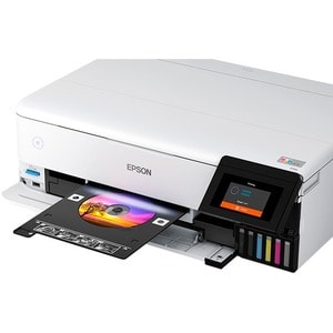 Epson ET-8550 Inkjet Multifunction Printer-Color-Copier/Scanner-5760x1440 dpi Print-Automatic Duplex Print-100 sheets Inpu