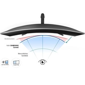 Samsung C34H890WGR 86.4 cm (34") UW-QHD Curved Screen LED Gaming LCD Monitor - 21:9 - Dark Silver - 34" Class - Vertical A