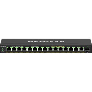 Netgear GS316EPP 15 Ports Manageable Ethernet Switch - 3 Layer Supported - Modular - 1 SFP Slots - 231 W PoE Budget - Opti