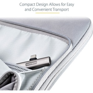 StarTech USB C Audio & Charge Adapter, USB-C Audio Adapter with 3.5mm Headset Jack and USB Type-C PD Charging, For USB-C P