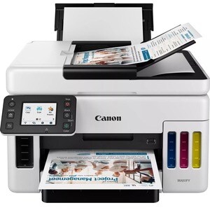 Canon MAXIFY GX6050 Kabellos - Tintenstrahl-Multifunktionsdrucker - Farbe - Mehrfärbig - Kopierer/Drucker/Scanner - 600 x 
