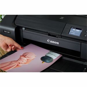 Canon PIXMA PRO-200 Desktop Wired/Wireless Inkjet Printer - Color - 4800 x 2400 dpi Print - Ethernet - Wireless LAN - Wire