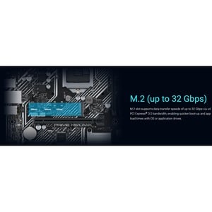 Asus Prime H510M-K Desktop Motherboard - Intel H510 Chipset - Socket LGA-1200 - Micro ATX - Pentium Gold, Celeron, Core i5