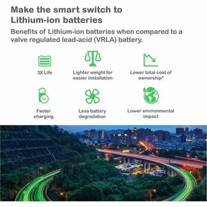 APC Smart-UPS, Line Interactive, 1500VA, Lithium-ion, Rackmount 3U, 120V, 6x NEMA 5-15R outlets, SmartConnect Port+Network