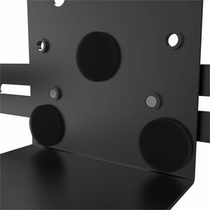 CTA Digital Magnetic Speaker Holder for PAD-PARAW and Mobile Floor Stands (Black) - 3.8" Height x 8.3" Width x 4.5" Depth 