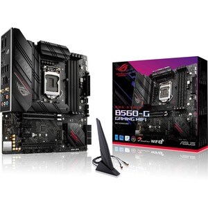 Asus ROG Strix B560-G GAMING WIFI Desktop Motherboard - Intel B560 Chipset - Socket LGA-1200 - Intel Optane Memory Ready -
