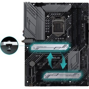 Asus Prime Z590-P WIFI Desktop Motherboard - Intel Z590 Chipset - Socket LGA-1200 - Intel Optane Memory Ready - ATX - Pent