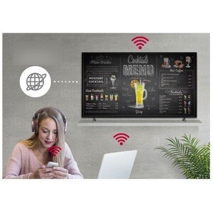 LG 43UR640S 1092.20 mm LCD Digital Signage Display - High Dynamic Range (HDR) - 3840 x 2160 - 300 cd/m² - 2160p - USB - HD