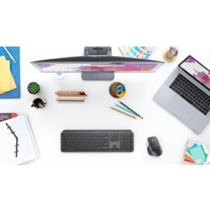 Tastiera Logitech MX Keys for BusinessWireless Connettività - USB Tipo A Interfaccia - Italiano - QWERTY Layout - Grafite 