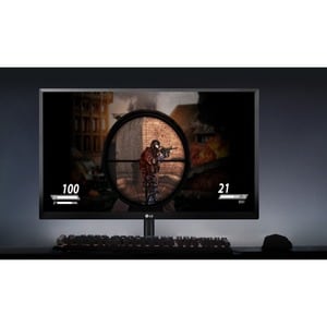 LG 24MK430H-B 24" Class Full HD LCD Monitor - 16:9 - Black - 60.5 cm (23.8") Viewable - In-plane Switching (IPS) Technolog