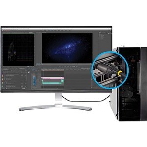 1m Premium zertifiziertes HDMI 2.0 Kabel, High Speed Ultra HD 4K 60Hz HDMI Kabel mit Ethernet, HDR10, UHD HDMI Monitokabel