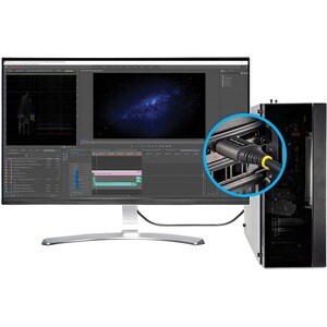 StarTech.com 10ft 3m Premium Certified HDMI 2.0 Cable, High Speed Ultra HD 4K 60Hz HDMI Cable with Ethernet, HDR10, UHD HD