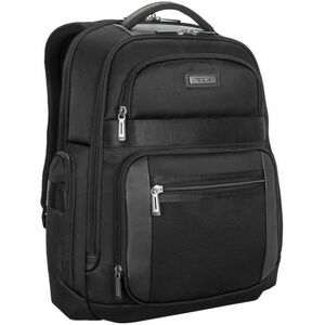 Targus Mobile Elite TBB617GL Carrying Case (Backpack) for 15" to 16" Notebook - Black - TAA Compliant - Water Resistant Bo