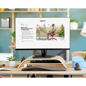 Logitech ERGO K860 Keyboard - Wireless Connectivity - Czech - QWERTY Layout - Black - Bluetooth/RF - 10 m - 2.40 GHz - Win