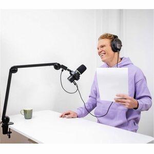 Trust - Micro professionnel de qualité studio avec bras amovible ONYX